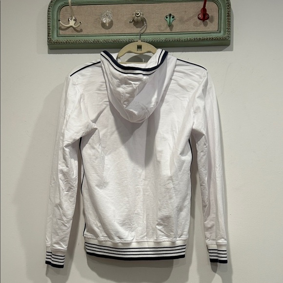 Dolce & Gabbana White Sailing Master Zip-Up Hoodie large juniors - Picture 9 of 10